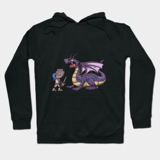 Knight VS Dragon Hoodie